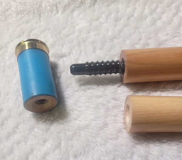 "Everyman" -- Collarless Shagbark Hickory Jump Stick