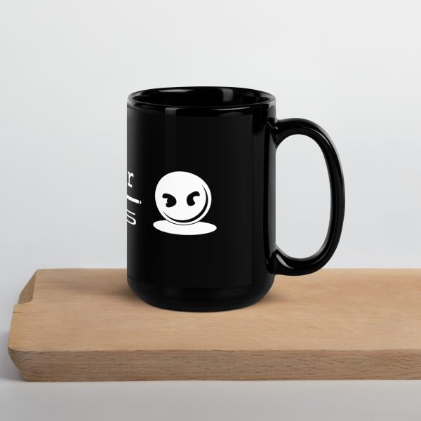Black Glossy Mug